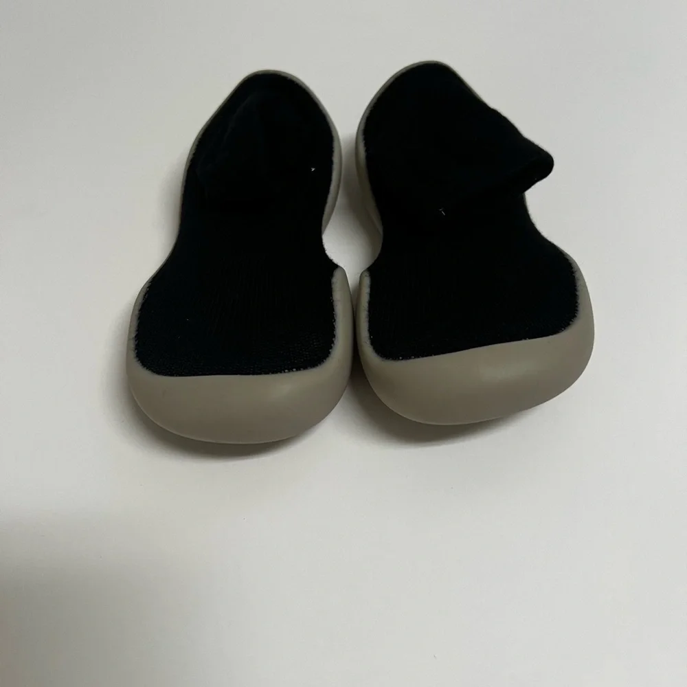 3/$15 Toddler Black Sock Shoes